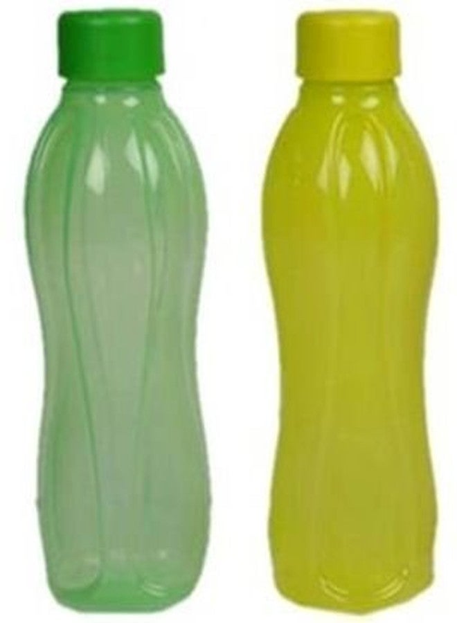 طقم زجاجات مياه بلاستيكية من تابروير أكواسيف، سعة 500 مل، طقم من قطعتين، متعدد الألوان